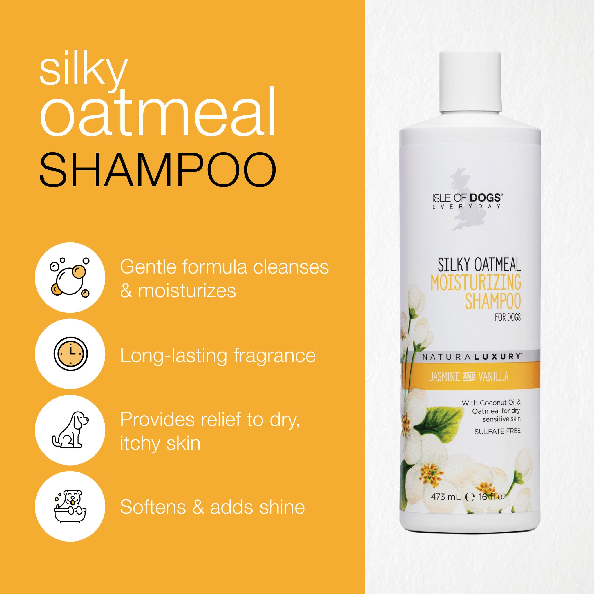 Silky Oatmeal Shampoo – Isle of Dogs