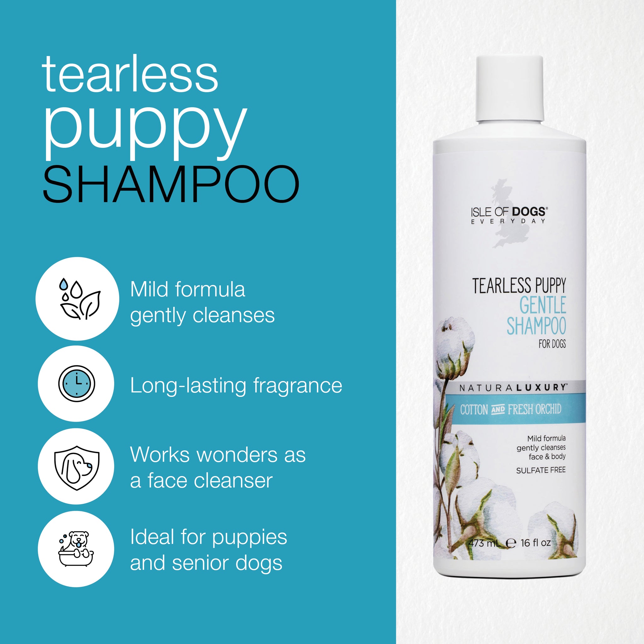 Tearless Puppy Shampoo Isle of Dogs